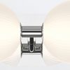 Elstead Lighting LED Wandleuchte Palmas 2-flammig 3000K Poliertes Nickel Bild 5