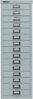 Bisley MultiDrawer™, 39er Serie, DIN A4, 15 Schubladen, Farbe silber Bild 3