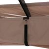 Mendler 'HWC-N93' Pergola, stabiles 8cm-Gestell mit Schiebedach UV50+ 3x3 m, Aluminium, Taupe Bild 4