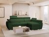 'Boston Mini Premium' Ecksofa, Cord, Grün, 98 x 255 x 170 cm, Rechts Bild 2