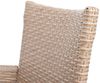 2er-Set Armlehnstuhl SHARON Polyrattan Natural Gartenstuhl Stuhl Armlehnsessel inkl. Kissen Bild 4