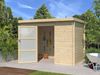 Alpholz Gerätehaus Nyborg Gerätehaus aus Holz Geräteschrank mit 19 mm Wandstärke Gartenhaus mit Montagematerial Bild 2