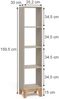 Vitalispa Kinderregal Cashmere 35.2 x 159.5 cm, Malia Bild 2