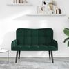 vidaXL 2-Sitzer Sofa Dunkelgrün 115 x 61 x 87 cm Samt (V) 42028942 Bild 3