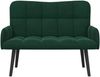 vidaXL 2-Sitzer Sofa Dunkelgrün 115 x 61 x 87 cm Samt (V) 42028942 Bild 4