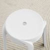 HOME DELUXE Hocker stapelbar NIVO – Weiß, 6er Set Bild 4