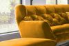 KAWOLA Sofa CHARME 2,5-Sitzer Velvet curry 94 x 95 x 200 cm Bild 5