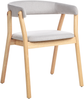 Esszimmerstuhl 2er Set MYLO Holz Hellgrau Bild 4