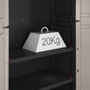 Keter Kunststoffschrank Pro niedrig 68 x 39 x 90 cm Bild 5