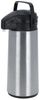 Koopman Pump-Isolierkanne Isolierkanne Pumpkanne Kaffeekanne 1,9L, (1-St), Edelstahl, Isolierend, 36x17x14cm, Silberfarbend, 4 STunden Wärme Bild 1