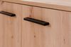 Schuhschrank Logu in Eiche Artisan 100 x 110 cm Bild 5