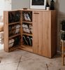 Schuhschrank Logu in Eiche Artisan 100 x 110 cm Bild 2