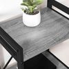vidaXL Bücherregal Grau Sonoma 60 x 30 x 85 cm Holzwerkstoff 868398 Bild 4