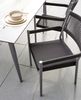 Sieger Rimini Stapelsessel stapelbar mit Polyesterbeschichtung, Aluminium Eisengrau, 64 x 84 x 56 Bild 4