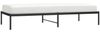 vidaXL Bettgestell Metall Schwarz 90x200 cm 350839 Bild 4