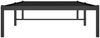 vidaXL Bettgestell Metall Schwarz 90x200 cm 350839 Bild 5