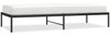 vidaXL Bettgestell Metall Schwarz 90x200 cm 350839 Bild 2