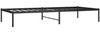vidaXL Bettgestell Metall Schwarz 90x200 cm 350839 Bild 3