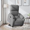 vidaXL Relaxsessel mit Aufstehhilfe Dunkelgrau Mikrofasergewebe 3204931 Bild 4