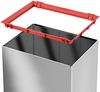 Hailo 'Big-Box Swing XL' Standmülleimer mit selbstschließendem Schwingdeckel, Stahlblech, 52 Liter, Schwarz Bild 3