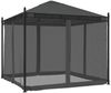vidaXL Pavillon mit Netzwänden Anthrazit 2,93x2,93 m Stahl 368435 Bild 2
