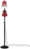 vidaXL Stehleuchte 25 W Rot 25x25x90/140 cm E27 371847 Bild 3