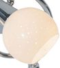 LED Deckenleuchte, Metall, Chrom, Kristalle, D 25 cm Bild 2