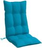 vidaXL Hochlehner-Auflagen 6 Stk. Hellblau Oxford-Gewebe 377616 Bild 5