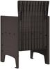 vidaXL Gartenstuhl mit Kissen 4 pcs Braun 53 x 49 x 85 cm Polypropylen 847474 Bild 5