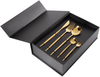 30-teiliges Besteckset RIGATONI Gold Bild 5