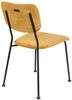 Esszimmerstuhl BENSON OCHRE von ZUIVER mit trendigen Cordstoff Bild 5