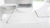 OTTO home Badematte Inga, Badezimmer Teppich, Badvorleger, Höhe 20 mm, rutschhemmend beschichtet, schnell trocknend, strapazierfähig, fußbodenheizungsgeeignet, Polyester, rechteckig, Badteppich, unifarben, weich, als halbrund und rechteckig erhältlich Bild 2