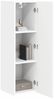 vidaXL TV-Wandschrank Wandmontiert Weiß 30 x 31 x 100 cm Holzwerkstoff 892309 Bild 3