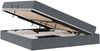 vidaXL Aufbewahrungsbett mit Matratze Dunkelgrau 160 x 200 cm Samt 3399731 Bild 2