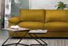 KAWOLA Sofa LOLA Ecksofa XL Stoff curry mit motorischer Relaxfunktion Recamiere rechts 84 x 178 x 304 cm Bild 2