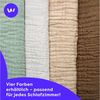 Wolkenfeld Bettwäsche Wolkenfeld Premium Musselin mit Reißverschluss, Musselin, 4 teilig, aus 100% Baumwolle – Atmungsaktiv & Weich – inkl. Kissenbezug 80x80 Bild 4