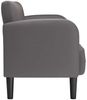 Zweisitzer-Sofa, Moderne Sofa Grau 110 cm Kunstleder Bild 4