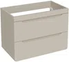 Vente-unique - ARUBA Waschbeckenmöbel Holz, Platte Beige - B 46 cm x H 59 cm x L 80 cm Bild 3