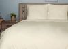 Deluxe Bettwäsche aus Mikrofaser - 200 x 200 cm mit (2x) 80 x 80 cm Kissenbezug - Creme Bild 3
