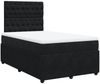 vidaXL Boxspringbett mit Matratze Schwarz 120x200 cm Samt 3294618 Bild 3