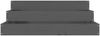 vidaXL Pflanzkübel Grau 78x78x27 cm Massivholz Kiefer 823908 Bild 4