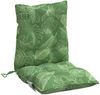 vidaXL Niedriglehner-Auflagen 4 Stk. Blattmuster Oxford-Gewebe 377729 Bild 5