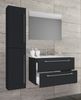 VCM Badmöbel Waschtisch Badinos 917107 Schwarz H. 151 x B. 113 x T. 46 cm Bild 2