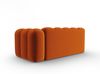 Micadoni Modulares Sofa Lupine 3-Sitzer Rechts Samtstoff Salvador Terrakotta Bild 3