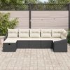 vidaXL Sofa Set mit Kissen 7 pcs Poly-Rattan 3360628 Bild 3