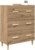vidaXL Sideboard, Holzwerkstoff Artisan-Eiche, 34 x 69.5 x 90 cm Bild 3