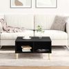 vidaXL Couchtisch Schwarz Eichen-Optik 60 x 60 x 30 cm Holzwerkstoff 862586 Bild 4