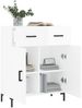 vidaXL Sideboard Hochglanz-Weiß 69,5x34x90 cm Holzwerkstoff 827982 Bild 4