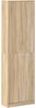 vidaXL Kleiderschrank Sonoma-Eiche 55 x 25 x 189 cm Holzwerkstoff 3334010 Bild 2