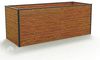 GFP Hochbeet Kräuter-Gemüse-Beet Aluminium CHRISTINA - 195x77x77cm - Holzoptik Bild 2